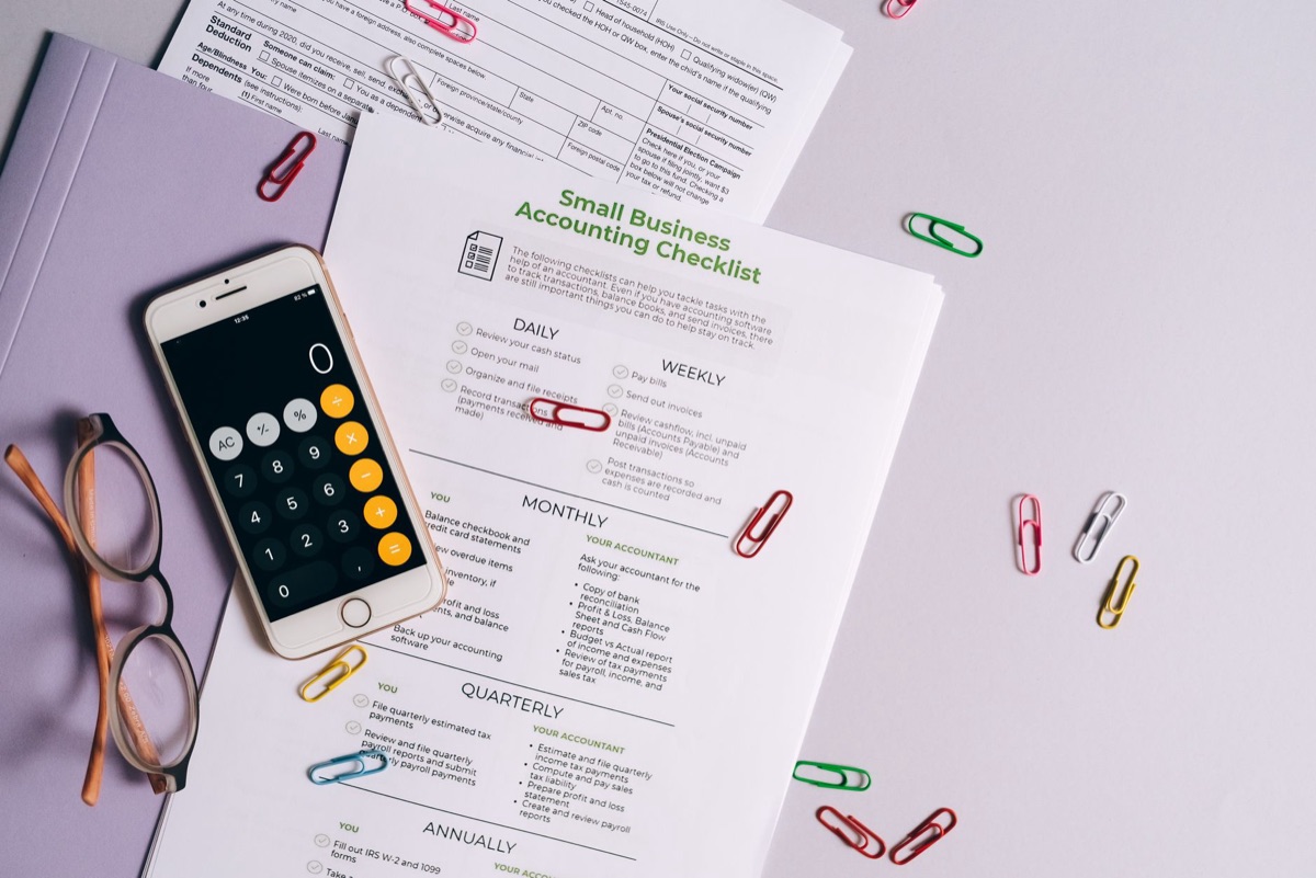 Financiële checklijst